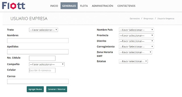 Control Usuarios